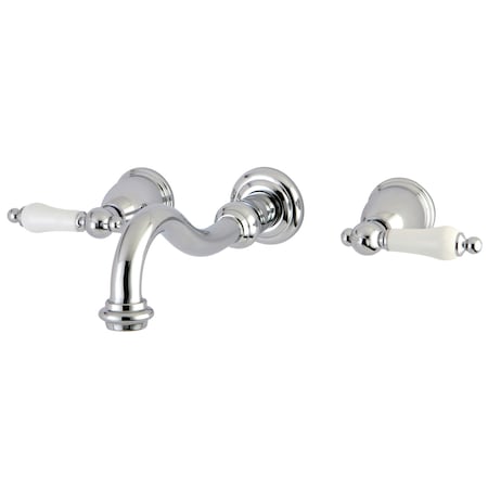 KS3121PL 2-Handle Wall Mount Bathroom Faucet